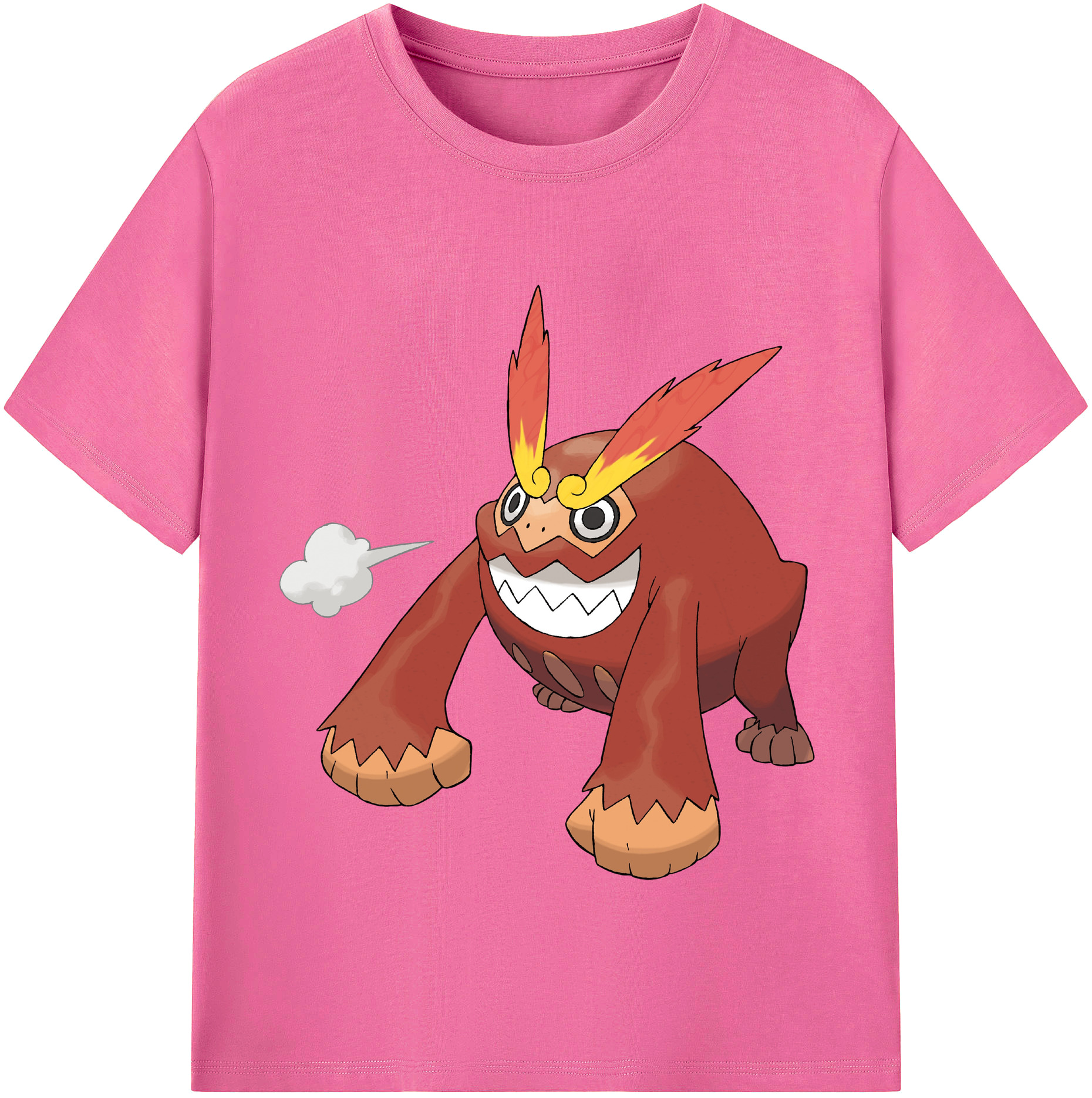 （画像用） ポケットモンスター Pokémon レディースカジュアルプリントTシャツ（綿100％）